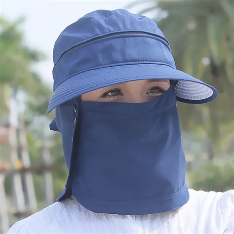 sun hats with face protection